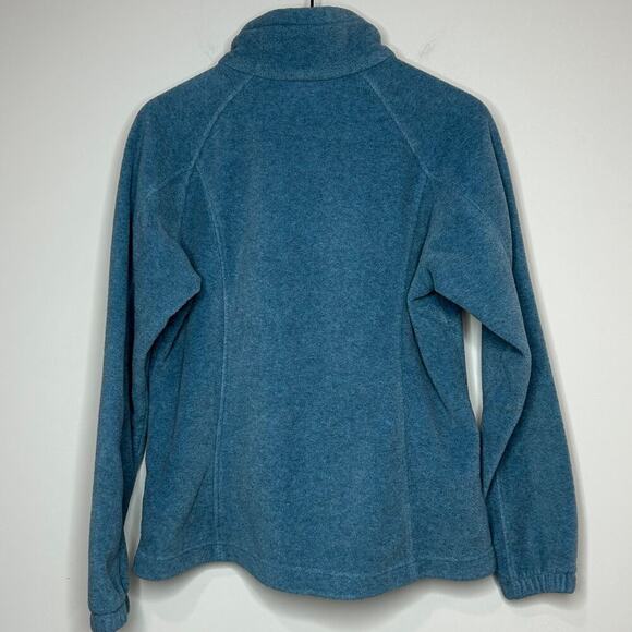 Columbia Sportswear Blue Fleece Jacket Size L - Picture 6 of 8